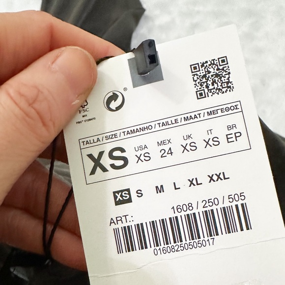 NWT- ZARA Cargo Pocket Olive Jogger Pants - Picture 7 of 10